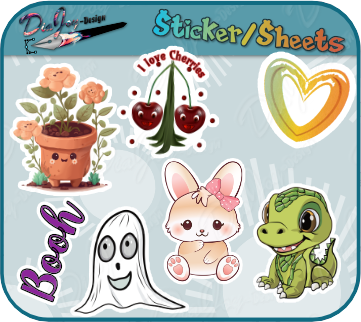 Unique Stickers digital and physical