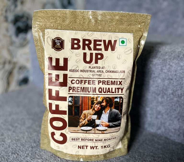 Coffee premix pouch by HR Traders – Coffee Suppliers in Kashmir