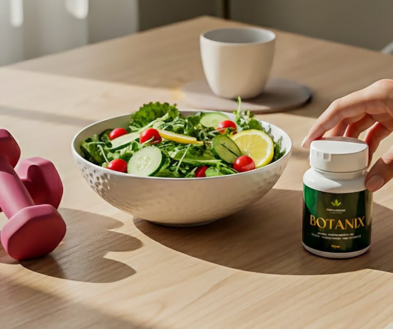 daily herbal wellness routine Pakistan with Botanix for gut health