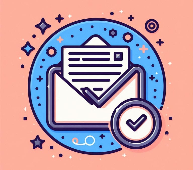 Icon for the email address validation article using regular expressions