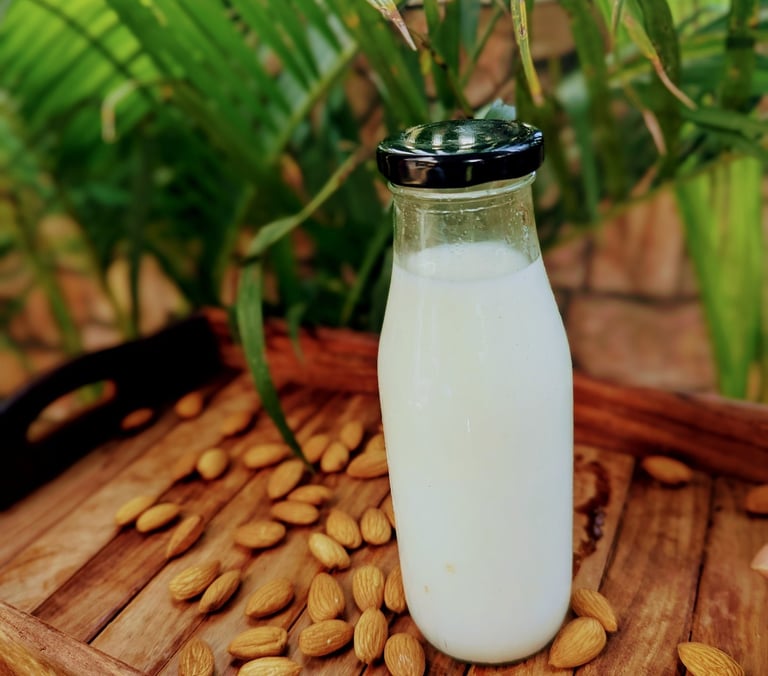 Original fresh almond milk yummy
