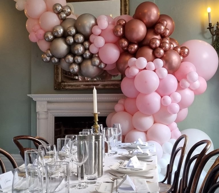 Half Balloon Arch