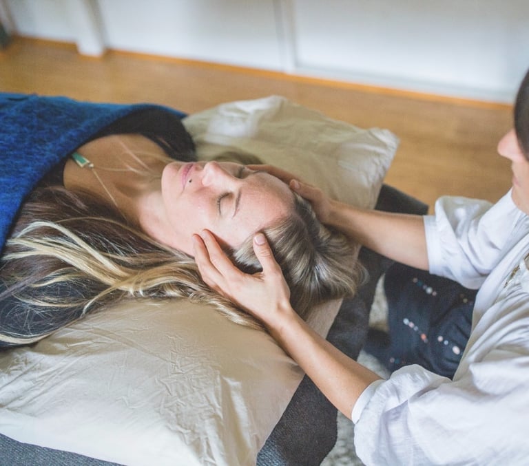 Biodynamic Craniosacral Therapy hold