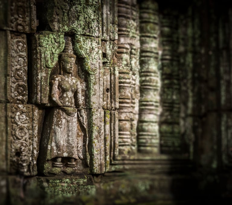 Apsaras en Angkor Wat