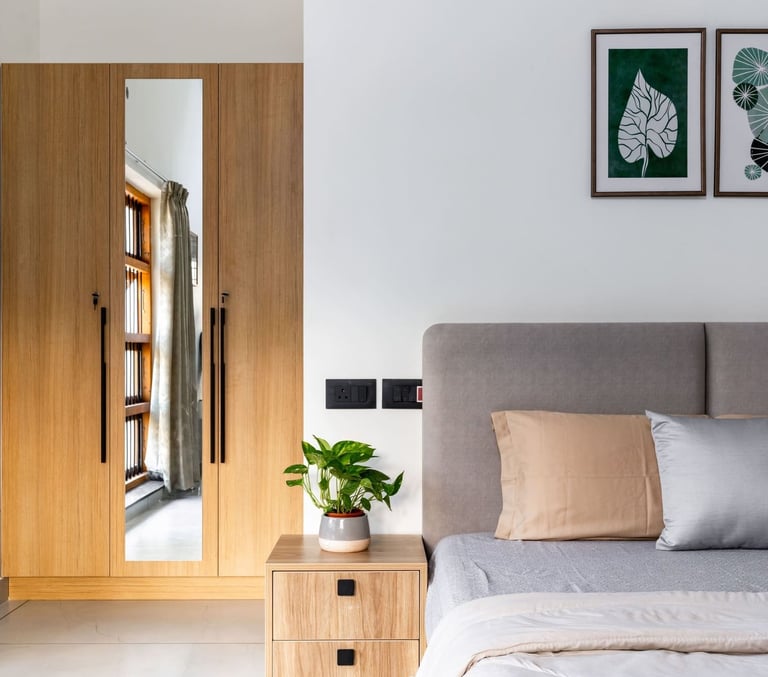 Jack Construction team building a residential house in Trivandrum