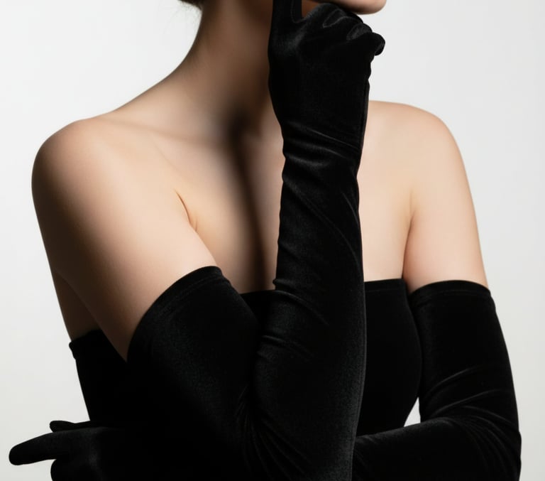 Elegantiškų pirštinių kategorijos nuotrauka