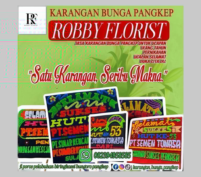 karangan bunga Pangkep, florist Pangkep, karangan bunga papan murah
