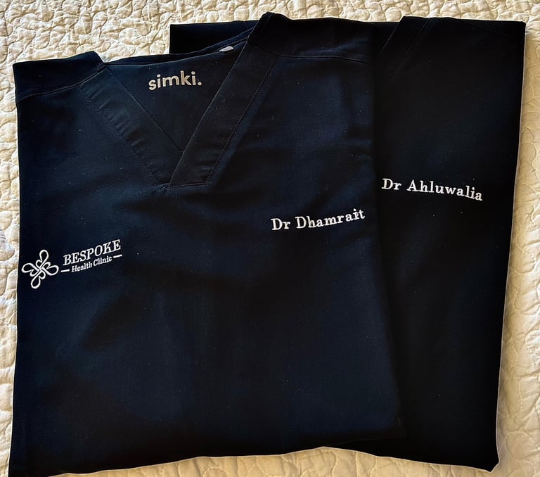 Dr Lakhvinder Dhamrait and Dr Ruchi Ahluwalia, medical team delivering personalised preventative hea