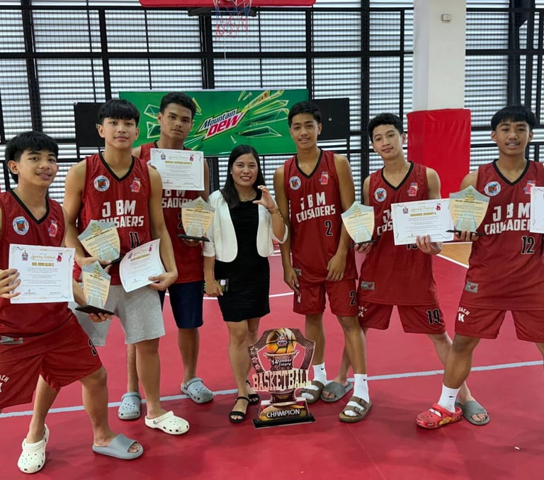 PSBL 14u Champions with Ronelin Piojo