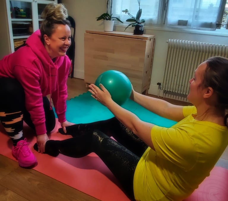 coaching domicile avec ballon