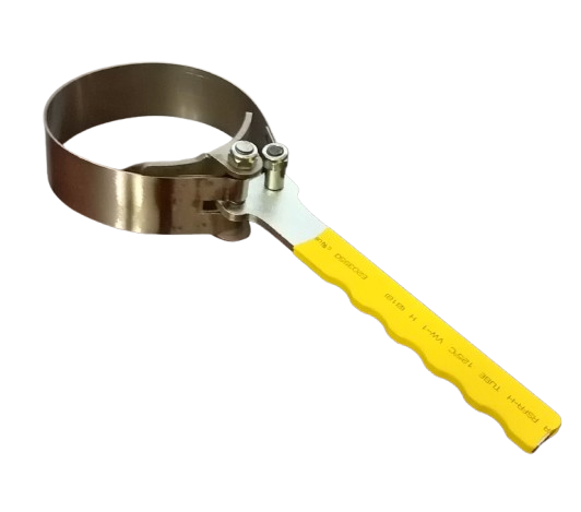 CD80T3-Fits 75–85 mm oil filters, 30 mm strap, fixed handle, oil filter wrench