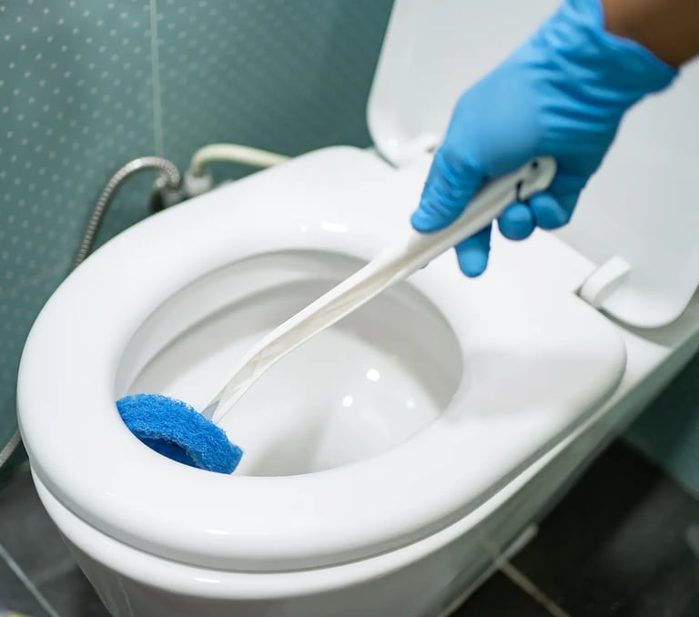 Professional house cleaning tools used in Benzie County Michigan homes and rentals