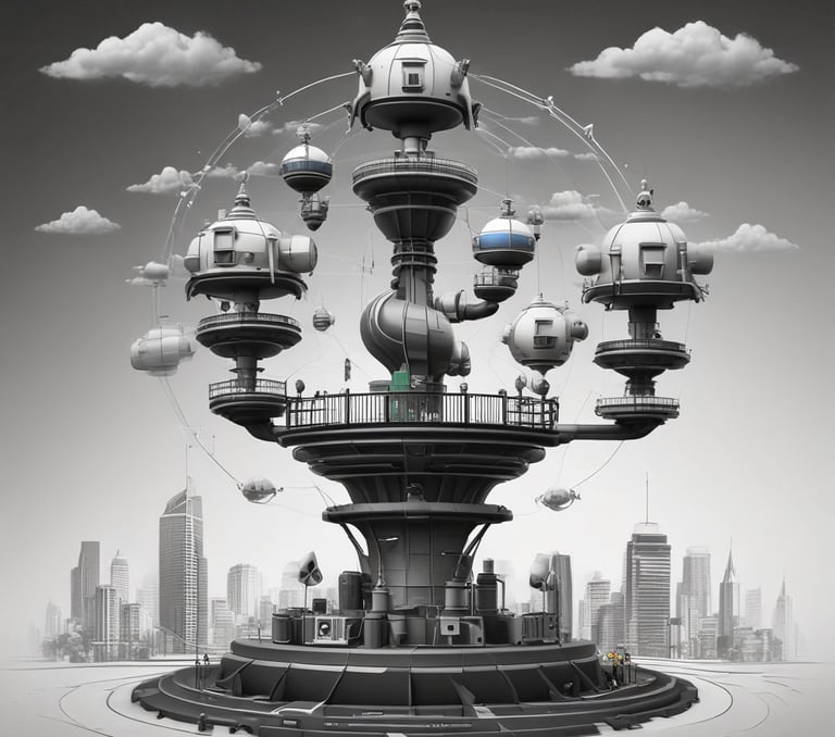 A focused business meeting where a team discusses growth strategies using charts and laptops.