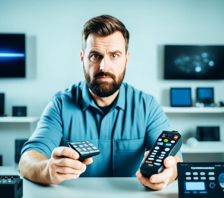 فني توصيل ريموت