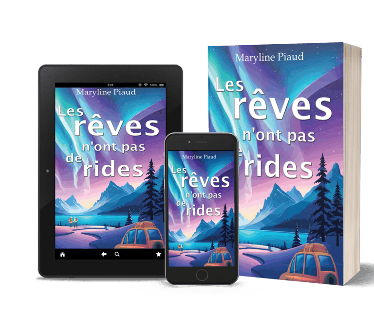 a phone phone and a book on a tablet