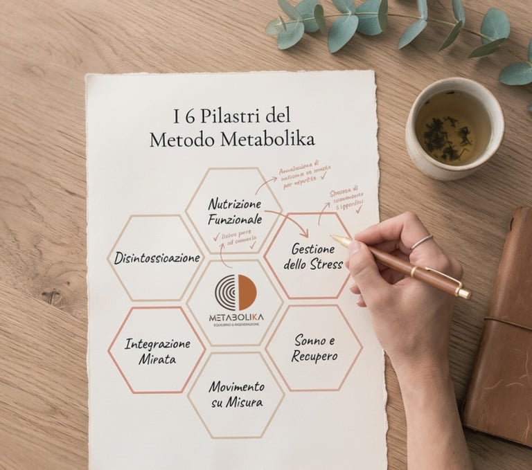 i 6 pilastri del Metodo Metabolika