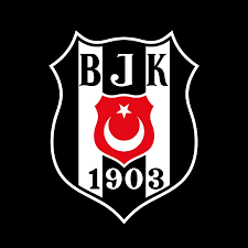 Das Emblem von Beşiktaş Istanbul – ein schwarzer Adler, umrahmt von den Initialen „BJK“ und dem Gründungsjahr 1903, Symbol fü