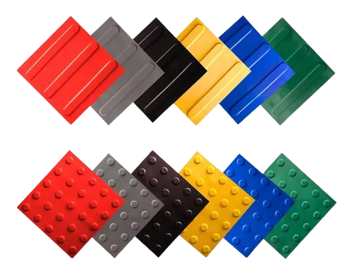 Piso Tátil Pvc de várias cores