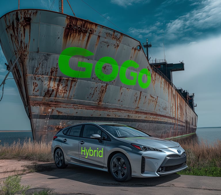 Toyota hybrid lake superior ore dock Marquette GoGoHybridBattery.com