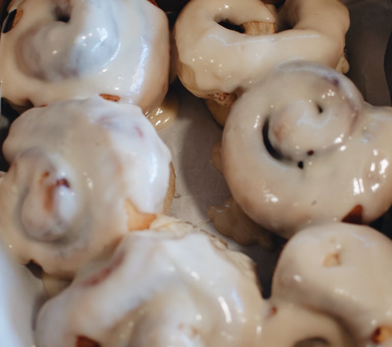 Best homemade cinnamon rolls, Auburn