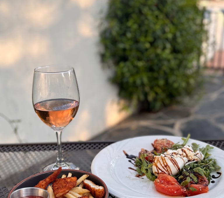 Classic Italian cuisine from the menu at Dos Vientos Local Table