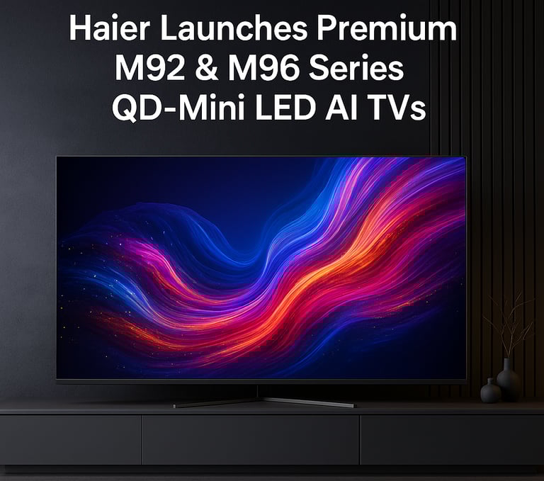 a tv screen showing the new samsung qled tv