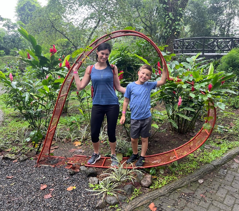 exploring costa rica with kids
