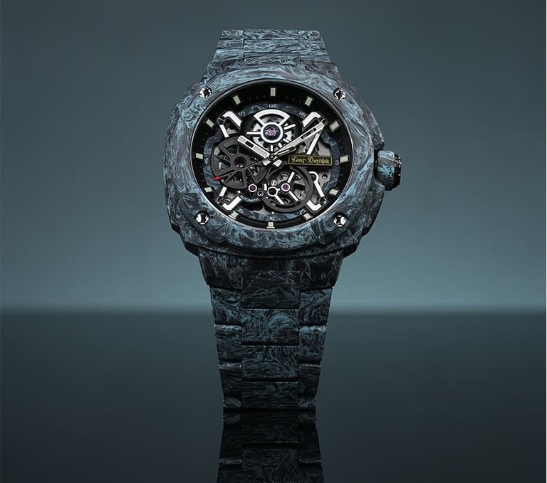 electron full carbon fire edition watch tb8401cf