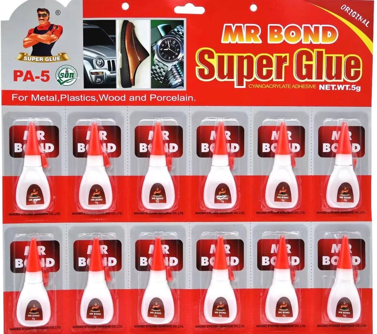 Mr. Bond super glue