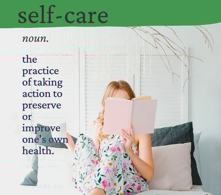 Cayla Henri Wax Melts: a woman sitting on her bed reading a book