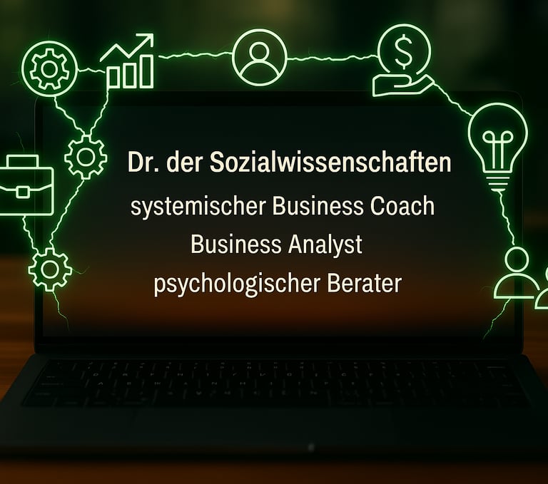 Soziologe, Trainer, Berater und Coach