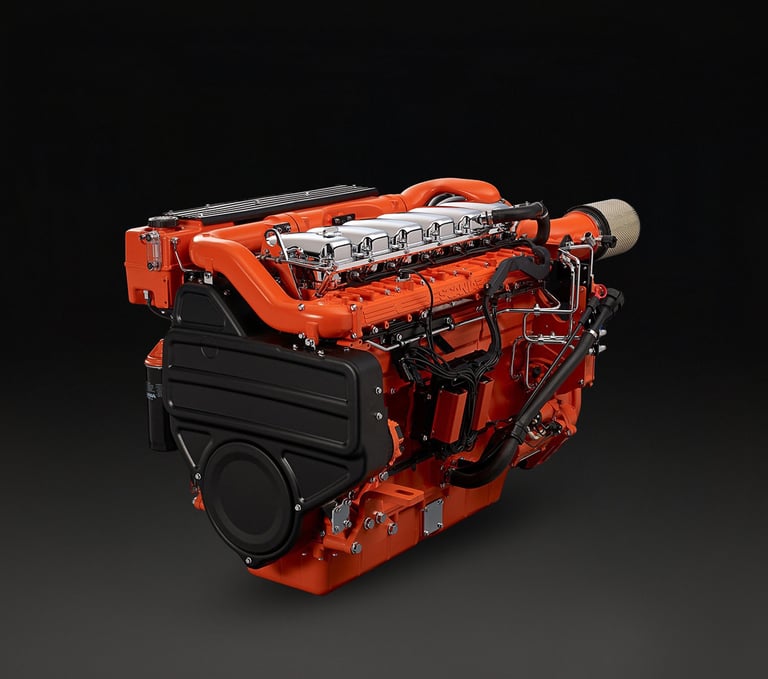 Motore Marino Scania DI 13 78M 550CV - 405kW