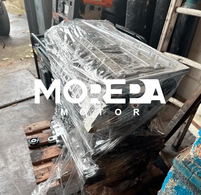 Motor reconstruido empacado