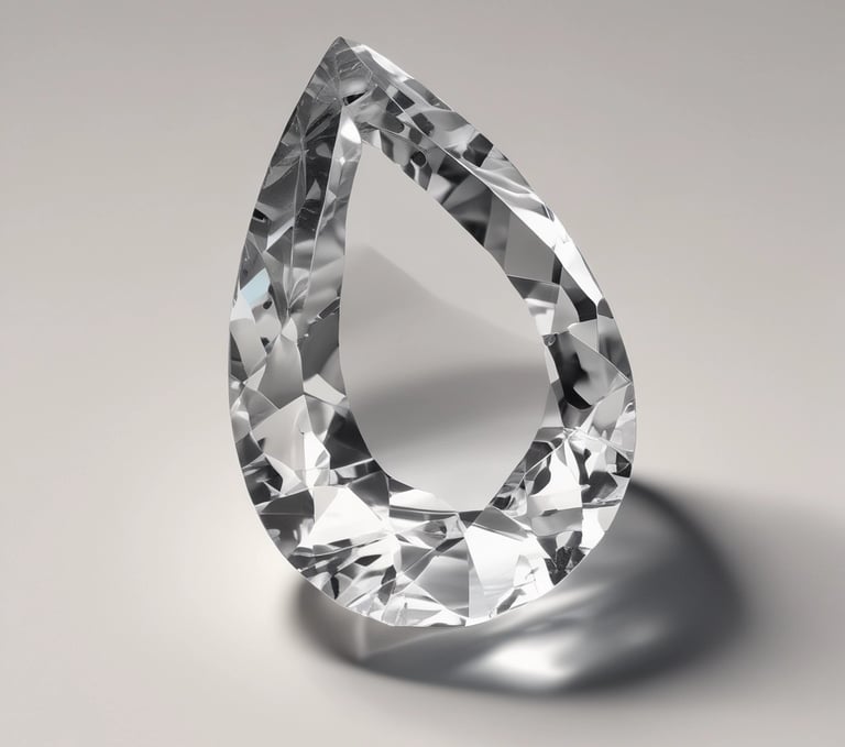 Macro shot of quartz crystals reflecting sunlight with a soft focus background.