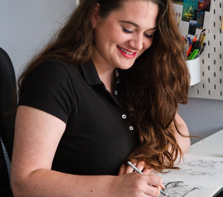 graphiste illustrateur, illustratrice, animateur 2D/3D, freelance, auto entrepreneuse, indépendante
