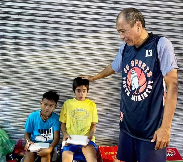 feeding the hungry GG Sports