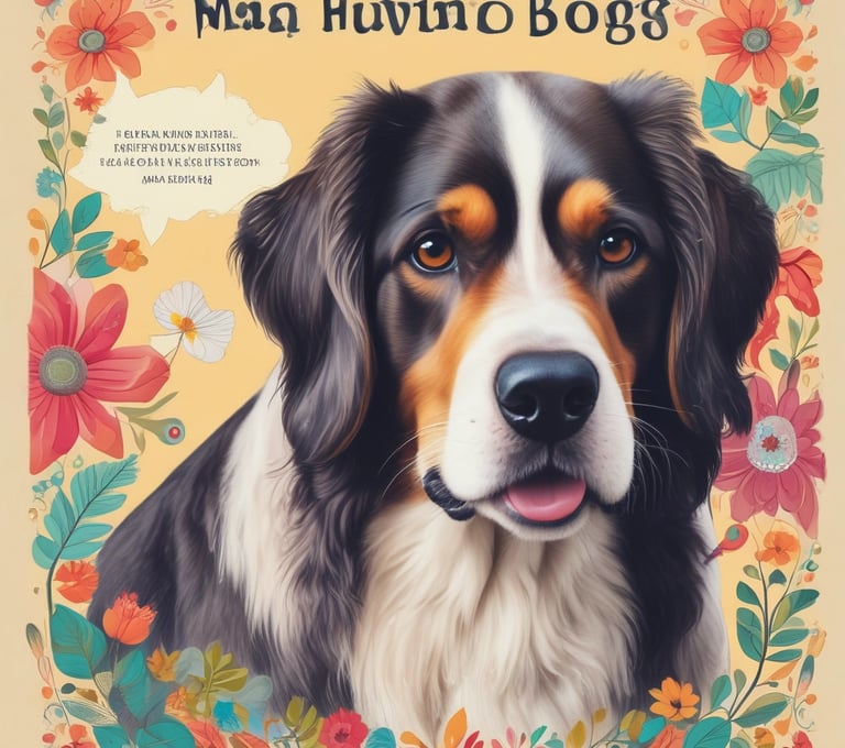 A vibrant printable wall art piece showing a playful cat in watercolor style.