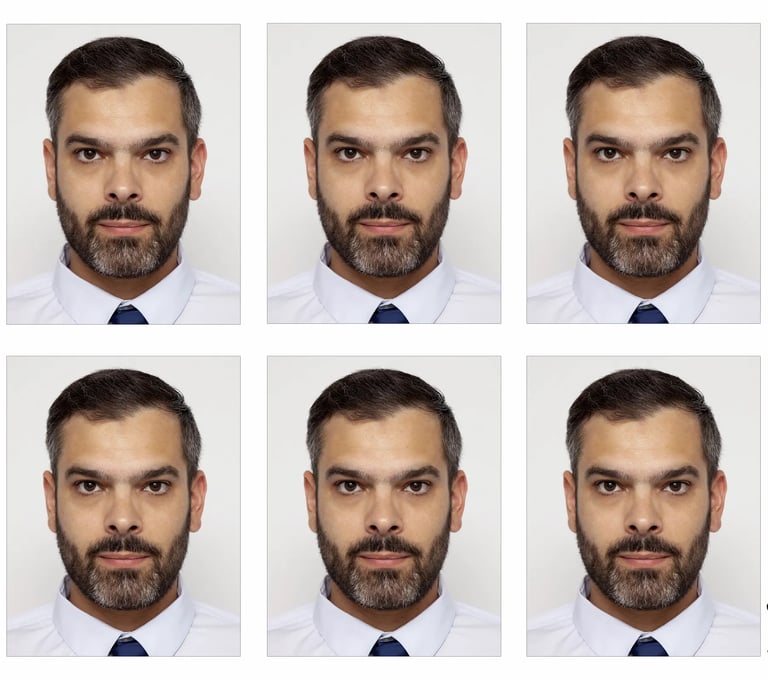 Photo d'identité norme française officielle ANTS