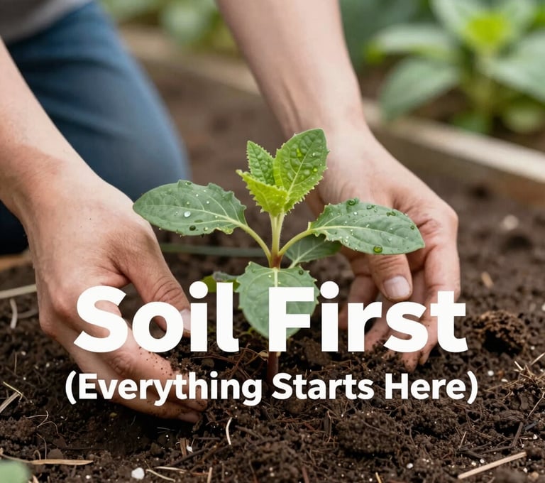 Focus on Soil First