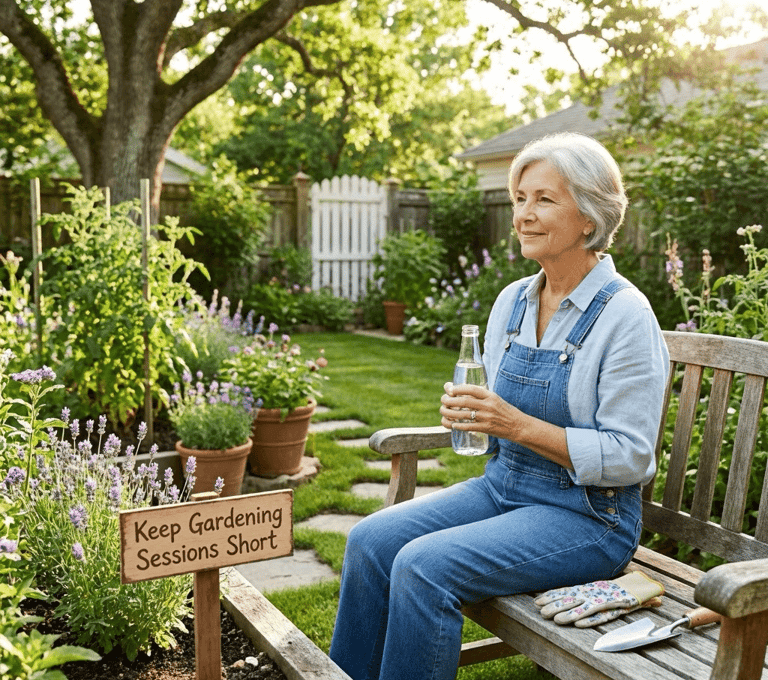 Keep Gardening Sessions Short
