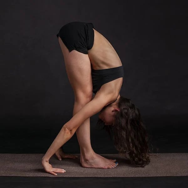 flexible yoga pose