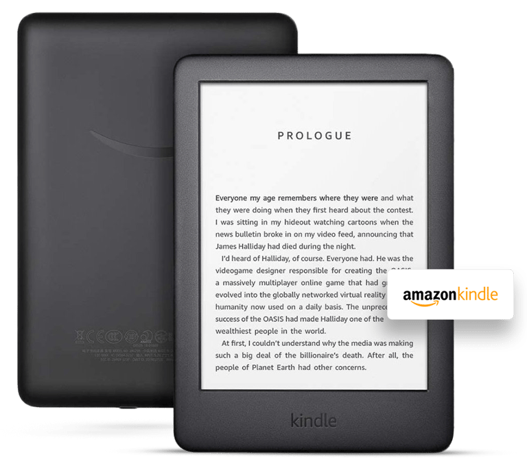 a kindle book with a kindle and a kindle