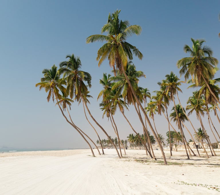 Traumstrand im Oman