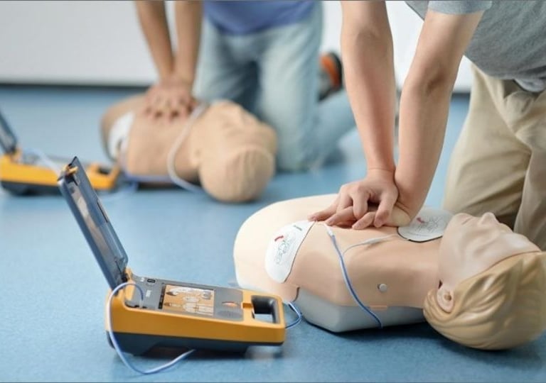 aed training on dummies