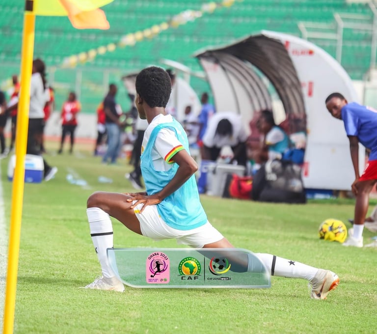 A post from Comfort Owusu, a football player for Hasaacas Ladies and Ghana national team(black princ