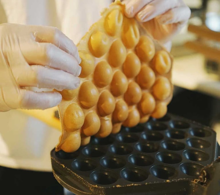 egg Waffle services in kl penang selangor johor melaka ipoh perak