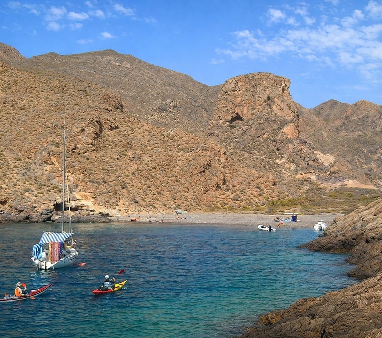 cala cabo tiñoso cartagena murcia