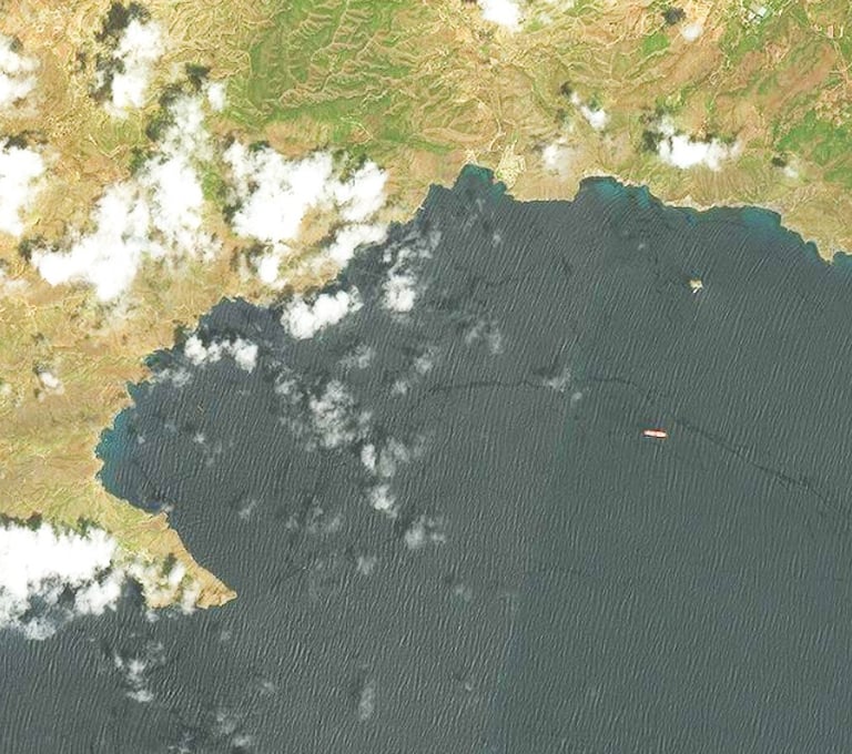 ortofoto cabo tiñoso cartagena murcia