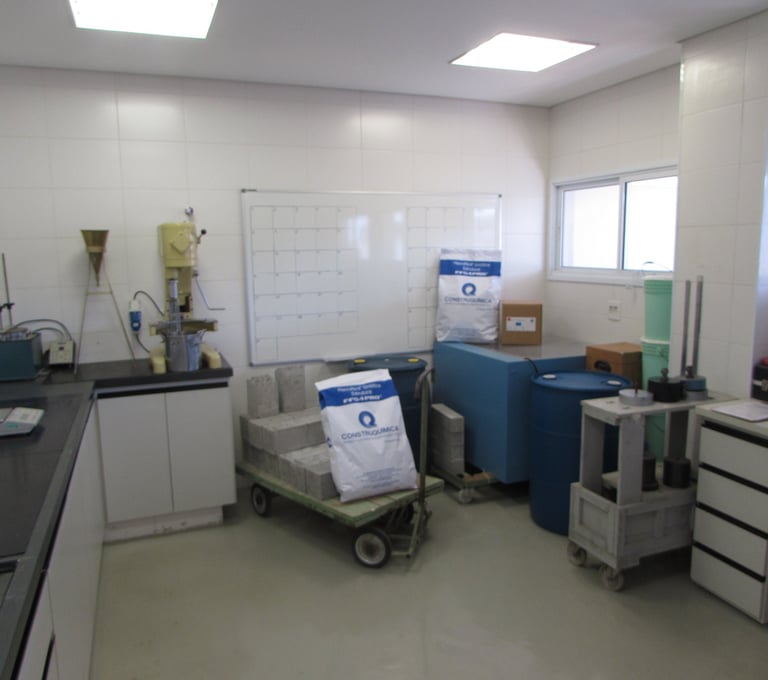 Laboratório Concreto Construquimica