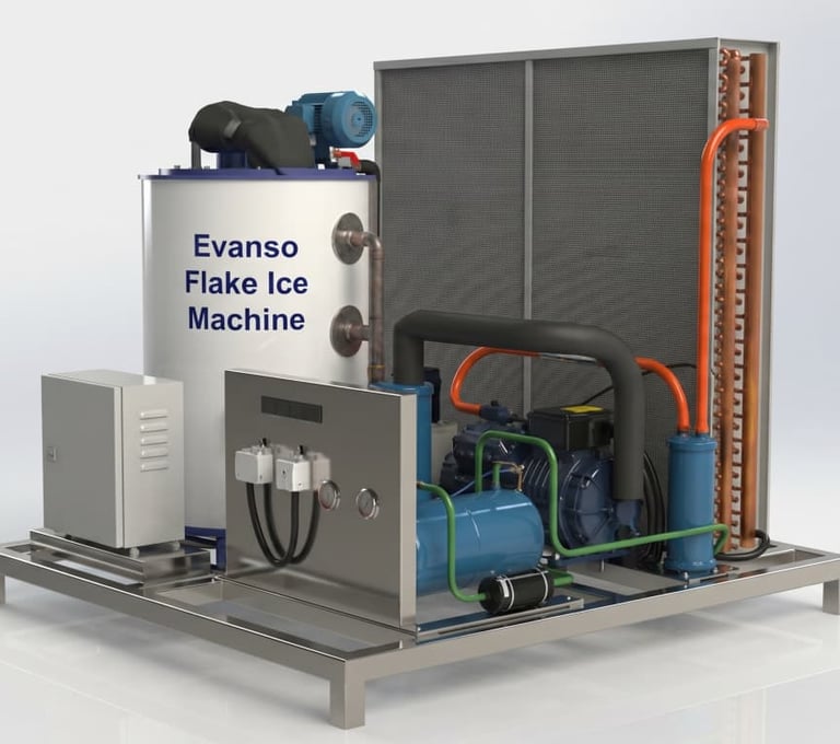 3 ton flake ice machine